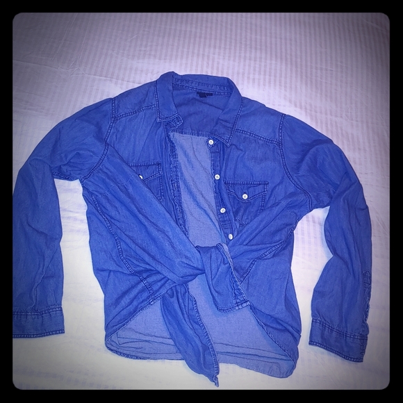 torrid Tops - Torrid Jean shirt size 2 torrid Tops - Torrid Jean shirt size 2